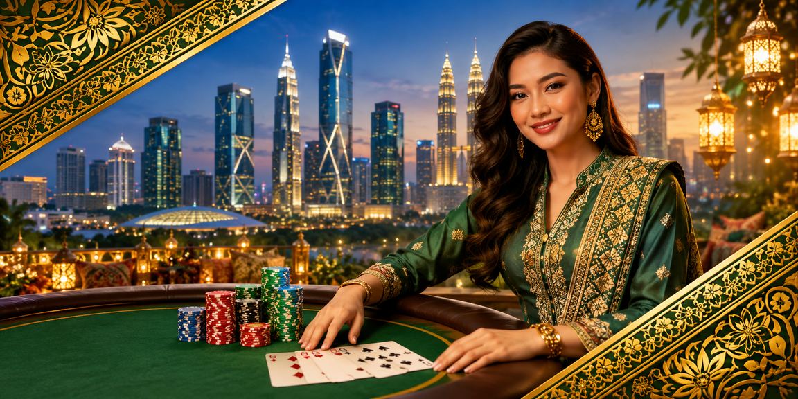 Permainan Teen Patti berlatarkan corak batik Kuala Lumpur